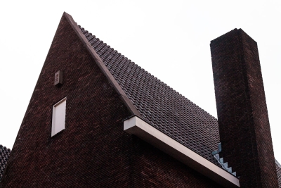 Het nieuwe Hollandse dak heeft nog steeds een schoorsteen