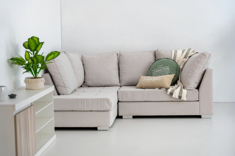 Kies voor minder, maar grotere meubels in je woonkamer